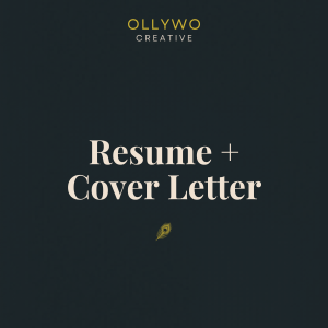 Resume + Cover Letter