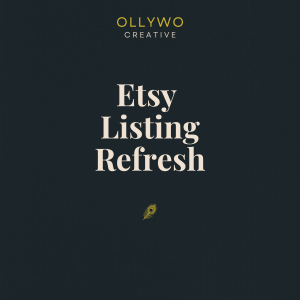Etsy Listing Refresh